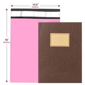 15 Lrg. Pink Poly mailers (Buy Now)